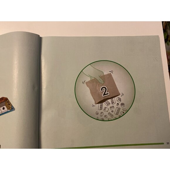 Lego MANUAL ONLY Wicked Glinda, Elphaba & Nessarose at Shiz Uni Set #75681 Bonus - Picture 5 of 8